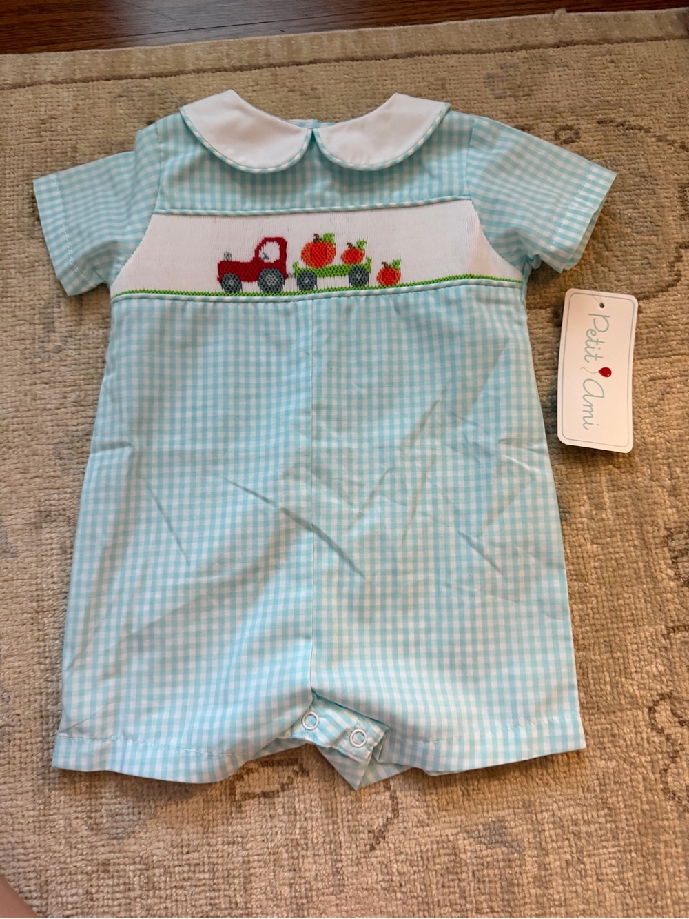 Boys pumpkin outfit